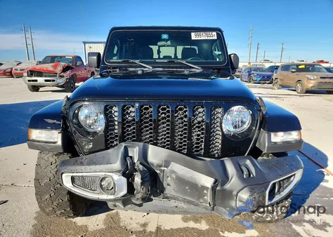 2023 Jeep Gladiator Sport z USA, uszkodzony, nr VIN 1C6HJTAG1PL525159